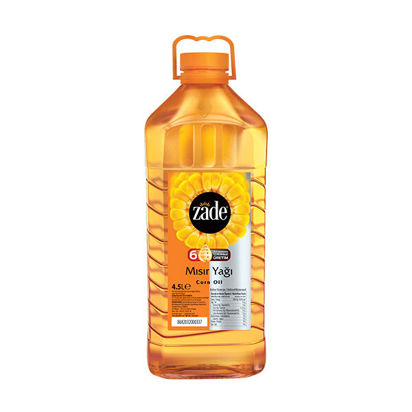 Zade - Zade Mısır Yağı 4.5 Litre Pet Şişe Zade - Zade Mısır Yağı 4.5 Litre Pet Şişe