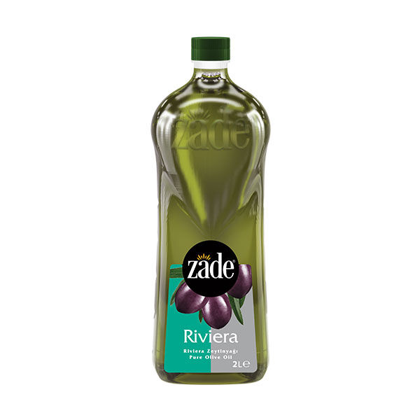 Zade Riviera Zeytinyağı 2 Litre Pet Şişe Koli 9'lu Set - 9x2 Litre - 18 Litre