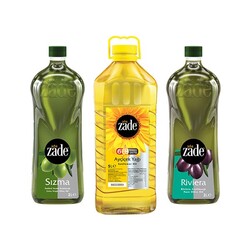 Zade - Zeytinyağı ve Ayçiçek Yağı Avantaj Paketi - 9 Litre Zade - Zeytinyağı ve Ayçiçek Yağı Avantaj Paketi - 9 Litre